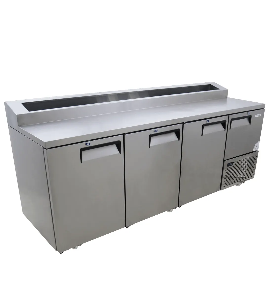3.5 door under bar fridge - pizza top (951 lt) — commercial catering equipment from ALUS CATERING