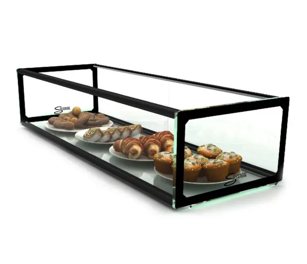 Ambient display cabinet salvadore (single shelf) - 920 mm — commercial catering equipment from ALUS CATERING