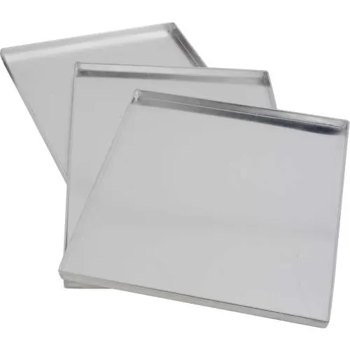 Baking tray aluminium - 650 mm x 530 mm x 40 mm — commercial catering equipment from ALUS CATERING