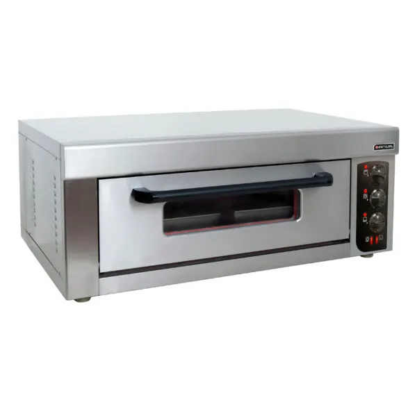 Deck oven anvil - electric - 2 tray - single (15 loaf) — commercial catering equipment from ALUS CATERING