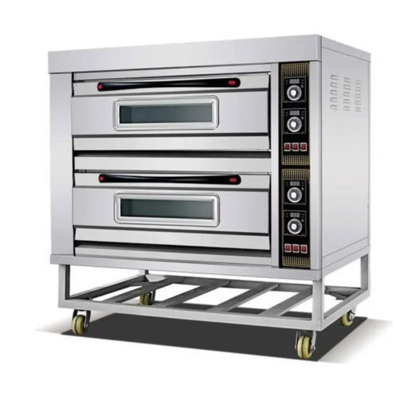 Double deck oven - 4 tray (electric) — commercial catering equipment from ALUS CATERING