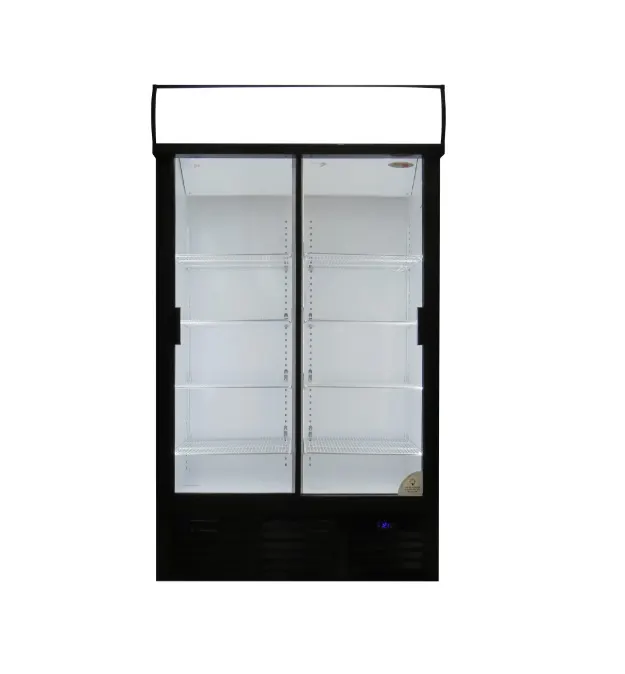 Double door beverage cooler - 748 lt — commercial catering equipment from ALUS CATERING