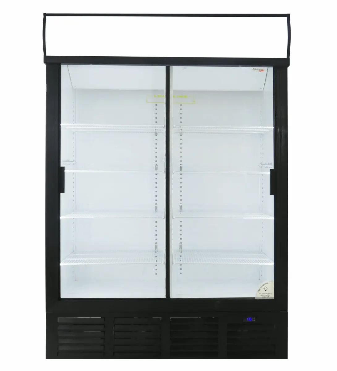 Double door beverage cooler - 910 lt — commercial catering equipment from ALUS CATERING