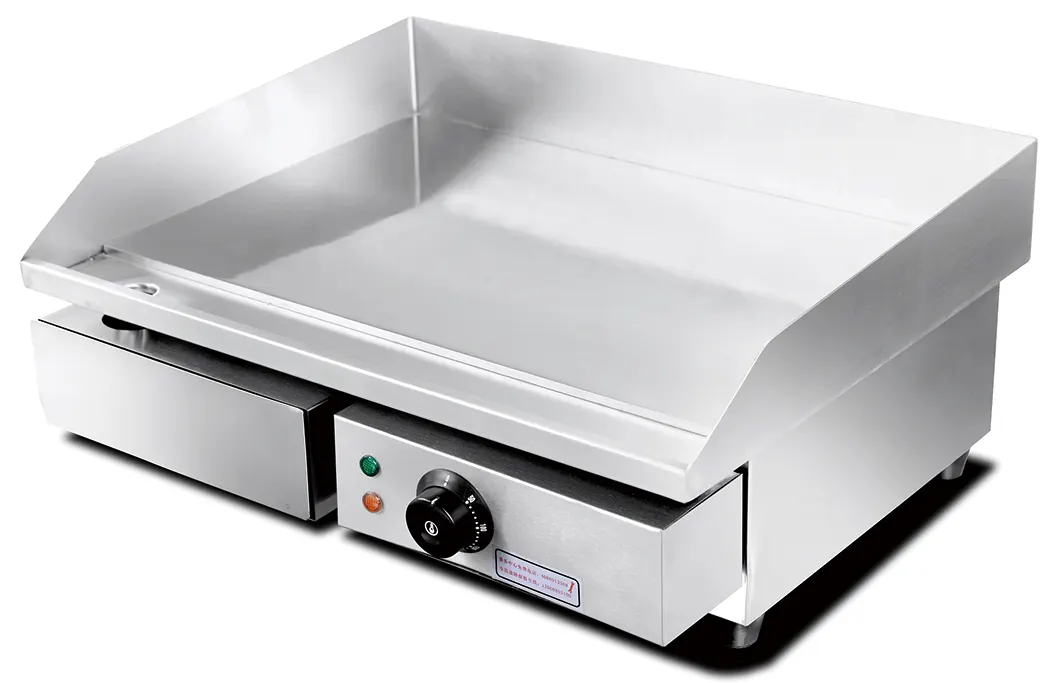 Flat top grill - 550 mm — commercial catering equipment from ALUS CATERING