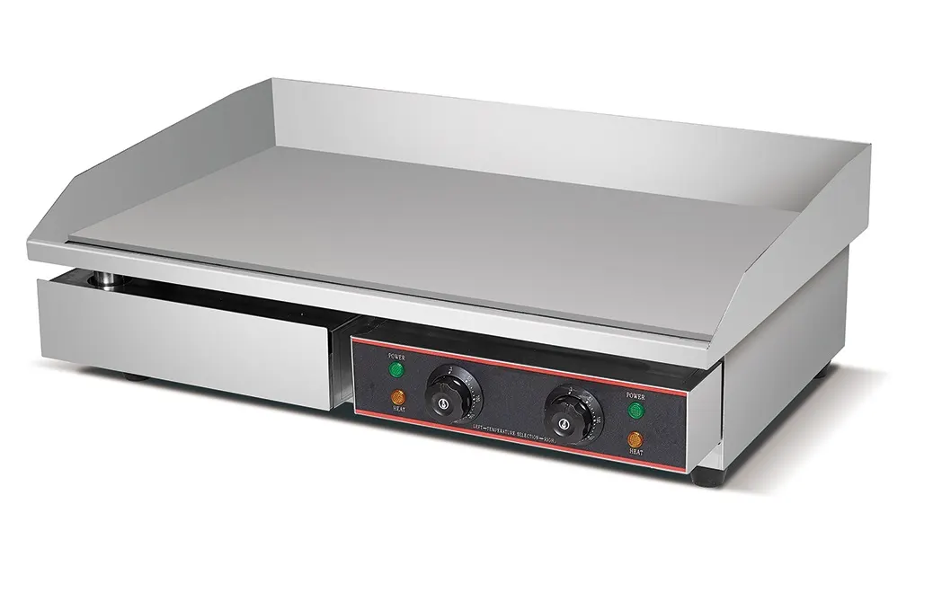 Flat top grill - 720 mm — commercial catering equipment from ALUS CATERING