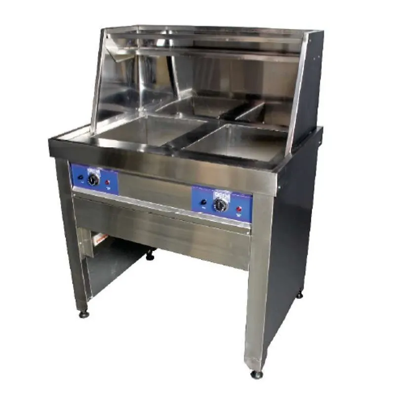 Hotel model fryer - floor standing (2 x 20 lt) — commercial catering equipment from ALUS CATERING