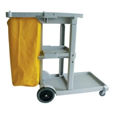 Janitor trolley - plastic — commercial catering equipment from ALUS CATERING