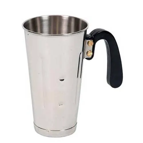 Milk shake cup s/steel with handle - 880 ml — commercial catering equipment from ALUS CATERING