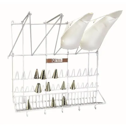 Piping bag wall rack — commercial catering equipment from ALUS CATERING