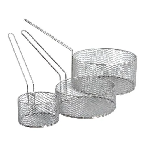 Round basket set (small, medium, large) — commercial catering equipment from ALUS CATERING