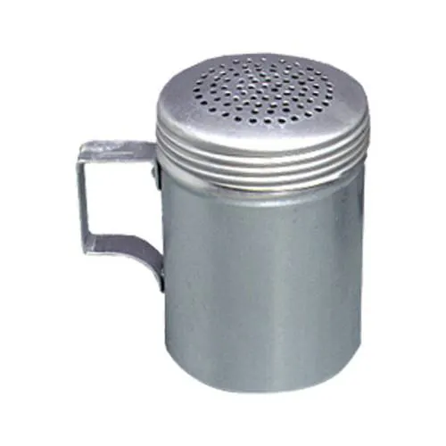 Salt shaker aluminium with handle 65 mm x 90 mm — commercial catering equipment from ALUS CATERING