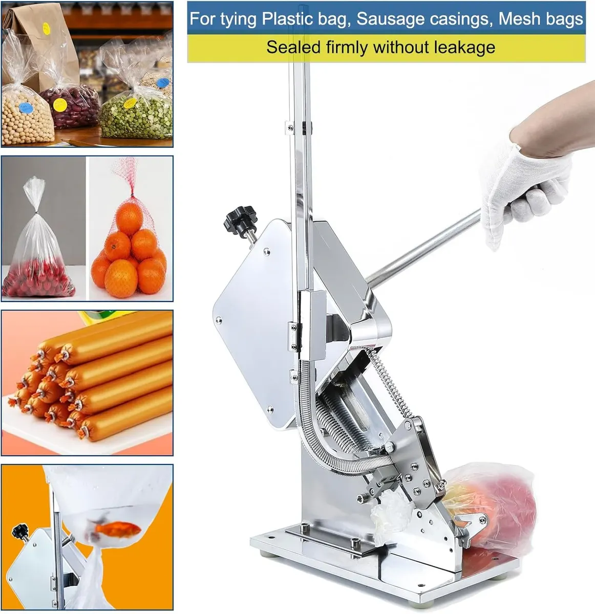 Sausage clipper - manual — product photo 5 from ALUS CATERING