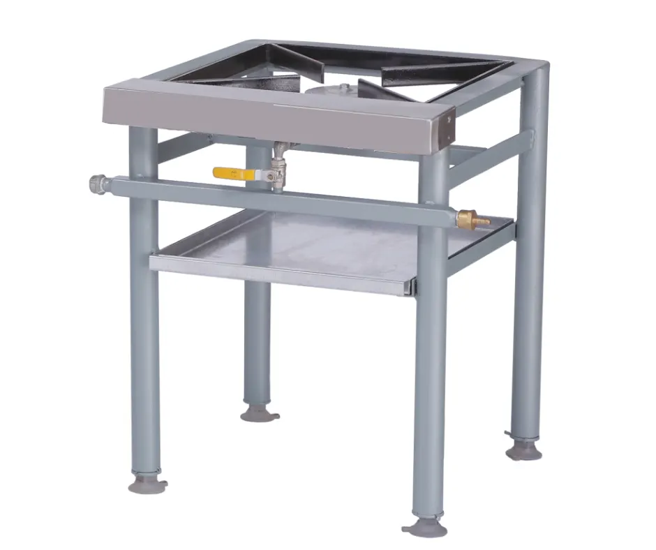 Single burner boiling table - straight (econo) — commercial catering equipment from ALUS CATERING
