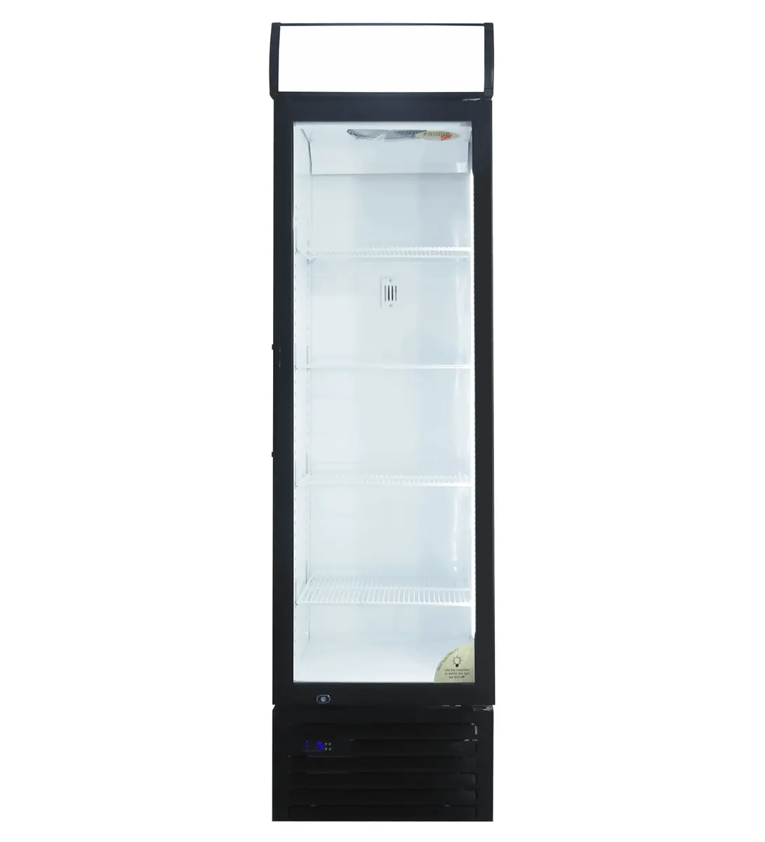 Single door beverage cooler - 334 lt — commercial catering equipment from ALUS CATERING