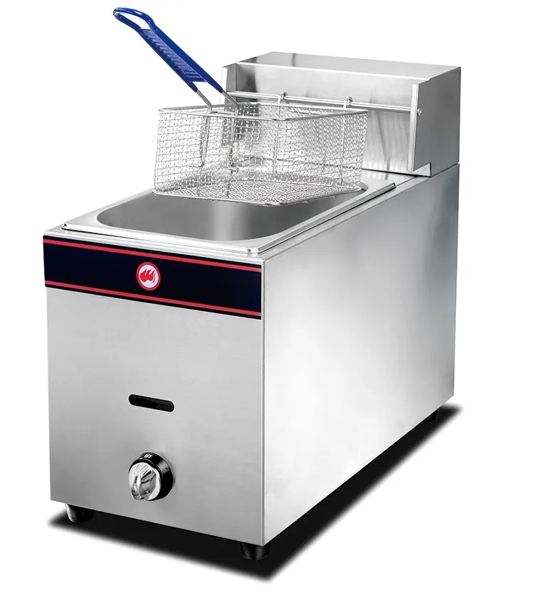 Single gas fryer - table model (1 x 6 lt) — commercial catering equipment from ALUS CATERING