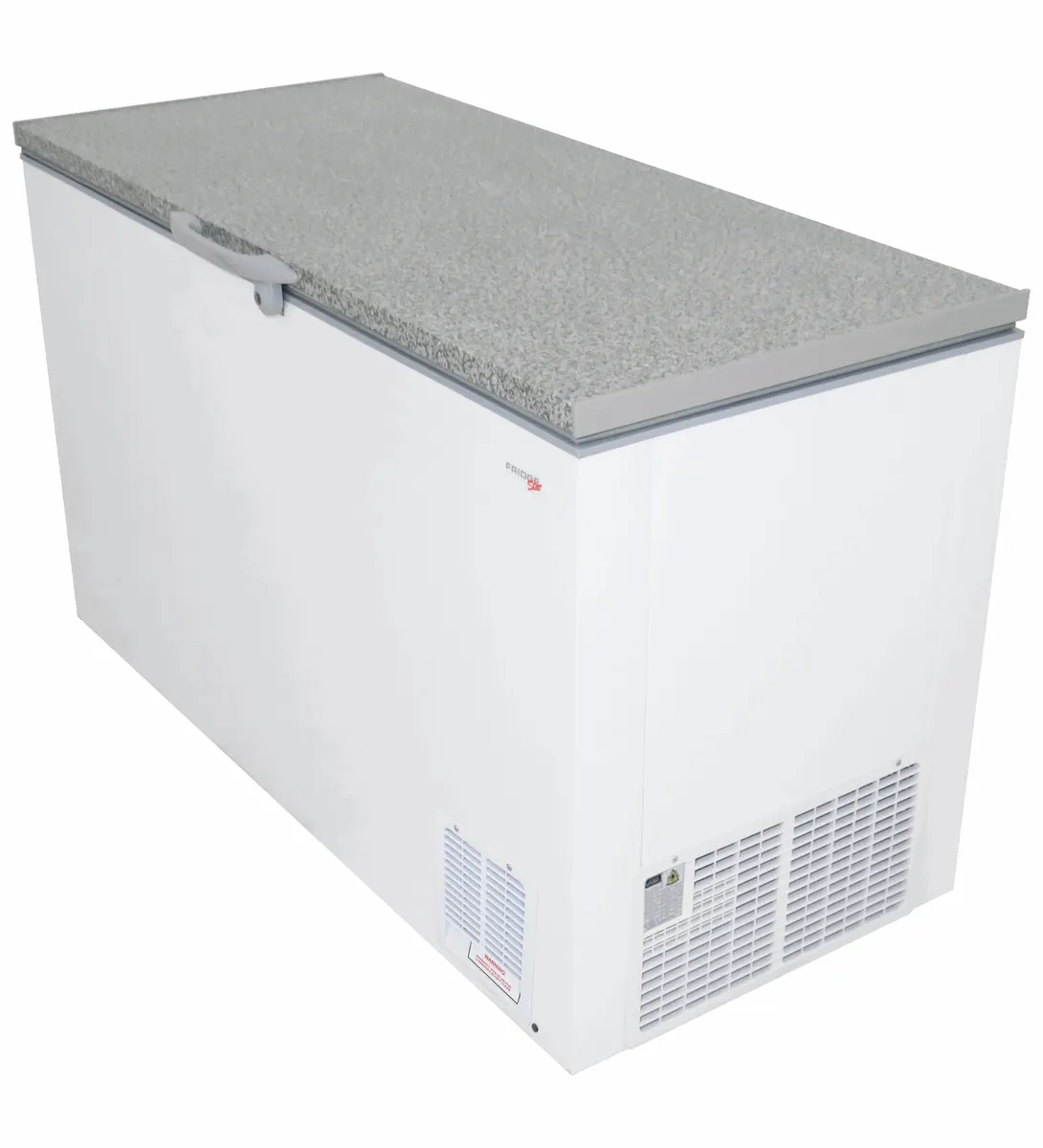 Solid top chest freezer - 390 lt — commercial catering equipment from ALUS CATERING