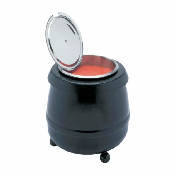 Soup kettle - black avenia 11 lt — commercial catering equipment from ALUS CATERING