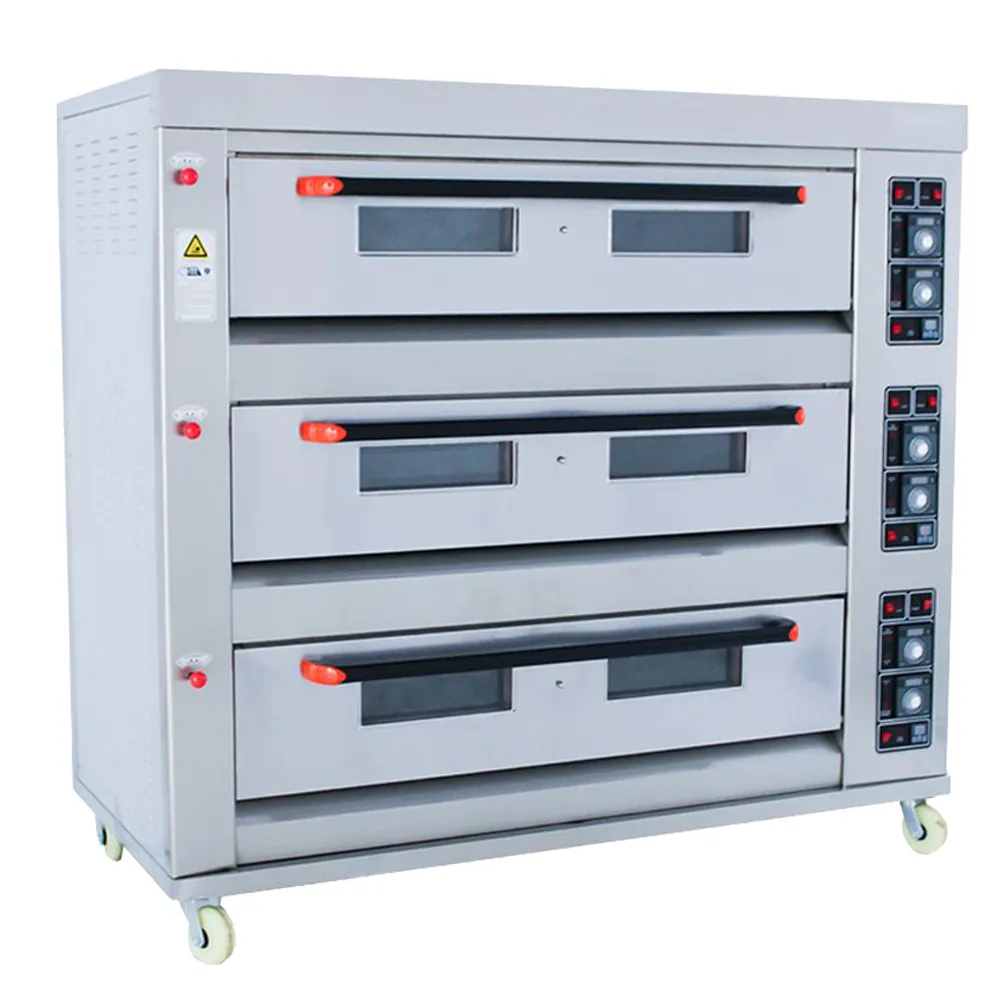 Triple deck oven - 9 tray - 60 loaf (electric) — product photo 2 from ALUS CATERING