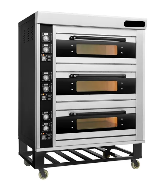 Triple deck oven - 12 tray - 90 loaf (electric) — product photo 2 from ALUS CATERING