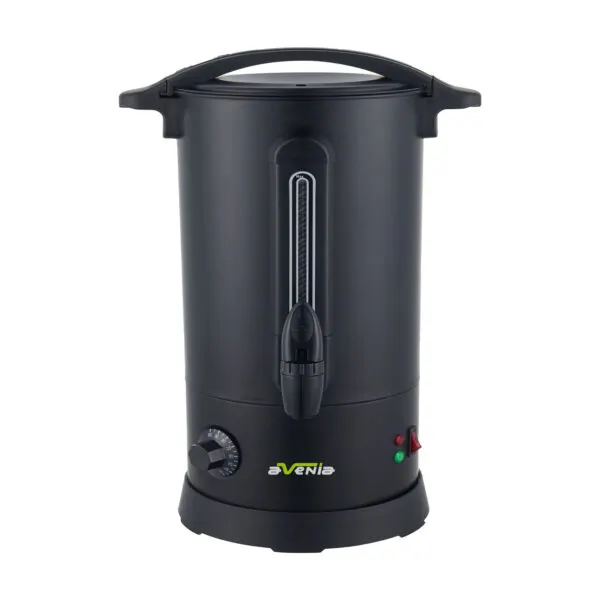 Urn electric avenia - 20 lt - matt black — commercial catering equipment from ALUS CATERING